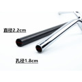 Motorcycle handle bar retro modification 22 caliber low bend  CG125 modified faucet Prince horn direction handle